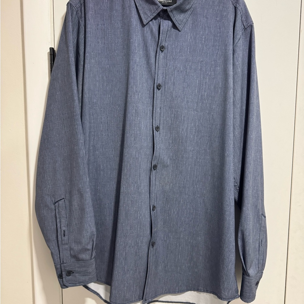 Kenneth Cole Men's Slate Button-Down Shirt